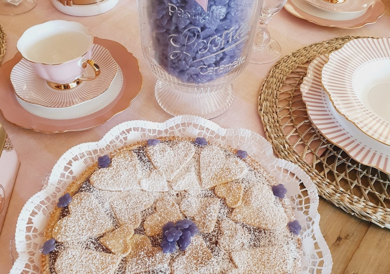 Caramelle leone alla violetta